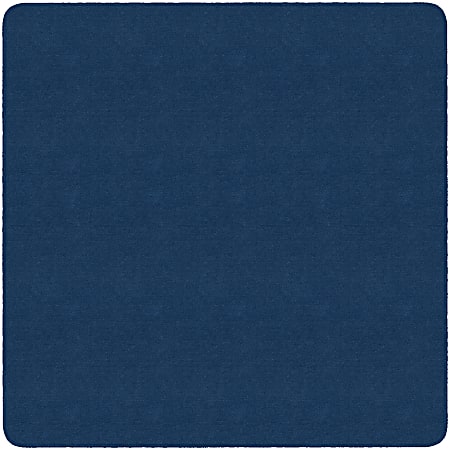 Flagship Carpets Americolors Rug, Square, 12' x 12', Royal Blue