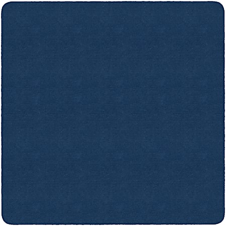 Flagship Carpets Americolors Rug, Square, 12' x 12', Royal Blue