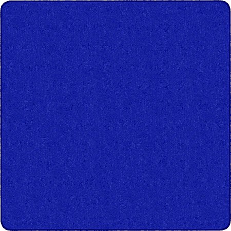 Flagship Carpets Americolors Rug, Square, 12' x 12', Royal Blue