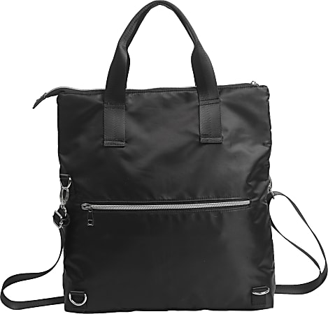 TJ Riley Backpack Briefcase, Black