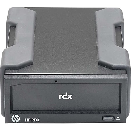 HPE RDX Removable Disk Backup System - Disk drive - RDX cartridge - SuperSpeed USB 3.0 - external - for ProLiant MicroServer Gen10 Entry
