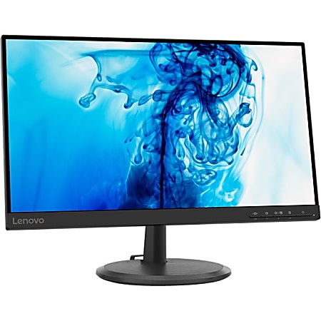 Lenovo D22e-20 22" Class Full HD LCD Monitor - 16:9 - Raven Black - 21.5" Viewable - Vertical Alignment (VA) - WLED Backlight - 1920 x 1080 - 16.7 Million Colors - FreeSync - 250 Nit - 4 ms - 75 Hz Refresh Rate - HDMI - VGA