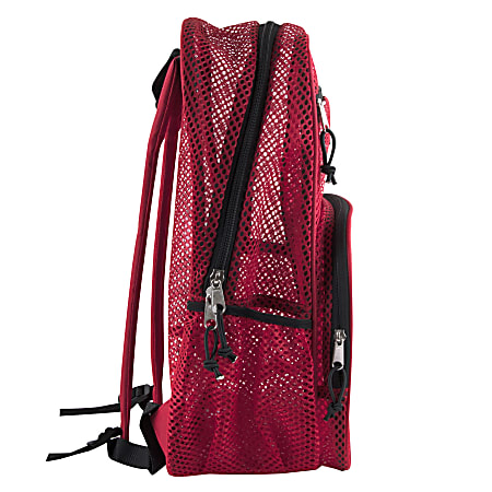 Red mesh backpack new arrivals