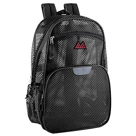 Black adidas hot sale mesh backpack
