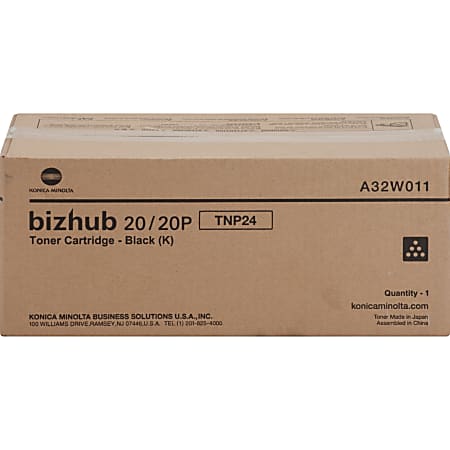 Konica Minolta A32W011 Original Toner Cartridge - Laser - 8000 Pages - Black - 1 Each Konica Minolta A32W011 Original Toner Cartridge - Laser - 8000 Pages - Black - 1 Each