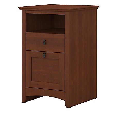 Bush Business Furniture Buena Vista 19-2/3"D Vertical 2-Drawer File Cabinet, Serene Cherry, Standard Delivery