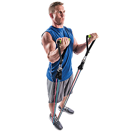 GoFit Ultimate ProGym Resistance Bands Kit With Training DVD