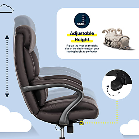 Serta SmartLayers Bellmore Big Tall Ergonomic Executive Office