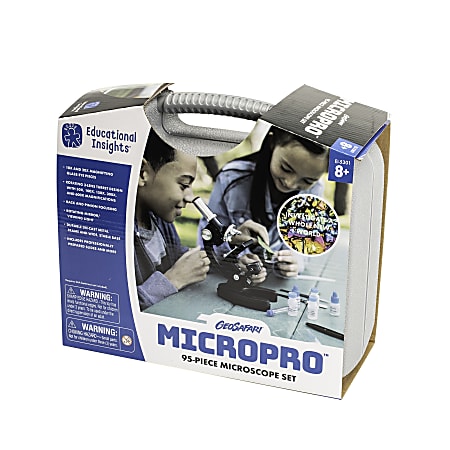 Educational Insights® GeoSafari® MicroPro™ 95-Piece Microscope Set