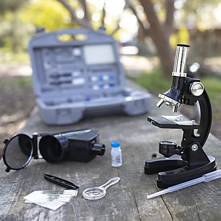 Educational Insights GeoSafari MicroPro 95 Piece Microscope Set