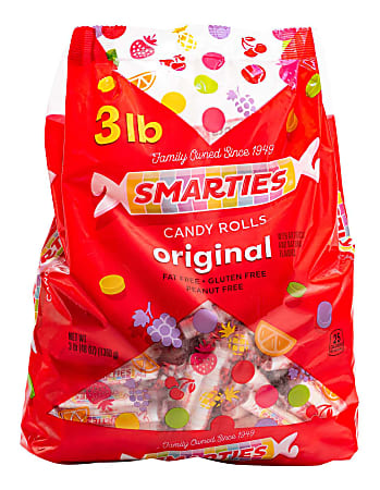 Smarties Candy Wafer Rolls, 48-Oz Bag