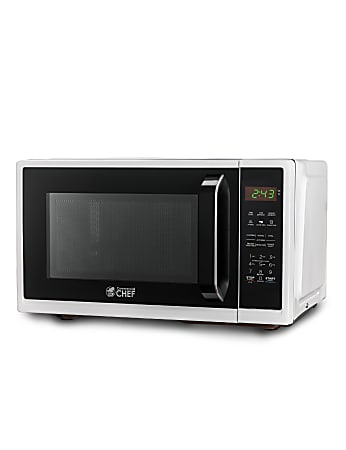 COMMERCIAL CHEF Cu. Ft. Countertop Microwave with Touch Controls & Digital  Display & 10 Power Levels