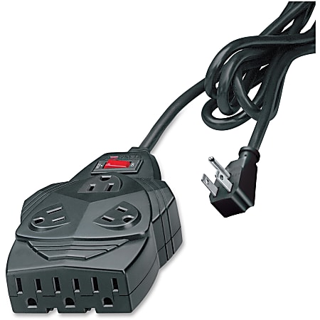 Fellowes Mighty 8 Surge Protector with Phone Protection - 8 x NEMA 5-15R - 1460 J - 110 V AC Input - 110 V AC Output - Phone - 6 ft