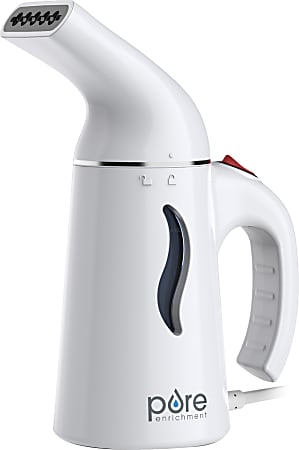 Pure Enrichment PureSteam Portable Fabric Steamer, White