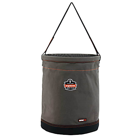 Ergodyne Arsenal 5935 XL Canvas Hoist Bucket, 20" x 16", Gray