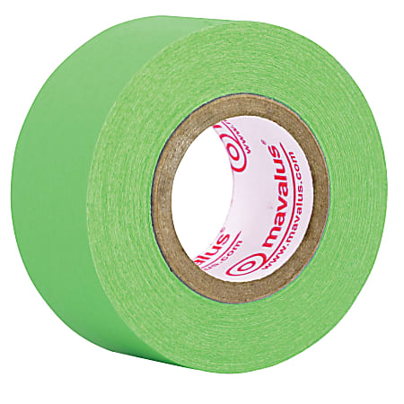 Mavalus Tape 1 x 324 Green Pack Of 6 - Office Depot