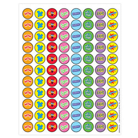Eureka Mini Stickers, Phrases, Pack Of 704