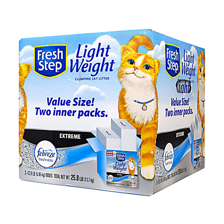 Fresh & light cat litter sales