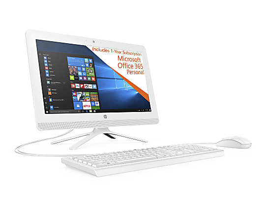 HP All In One PC 21.5 Screen AMD A6 4GB Memory 1TB Hard Drive