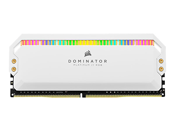 Corsair Dominator Platinum RGB 32GB (4 x 8GB) DDR4 SDRAM Memory Kit - For Motherboard - 32 GB (4 x 8GB) - DDR4-3600/PC4-28800 DDR4 SDRAM - 3600 MHz - CL18 - 1.35 V - Non-ECC - Unbuffered - 288-pin - DIMM - Lifetime Warranty