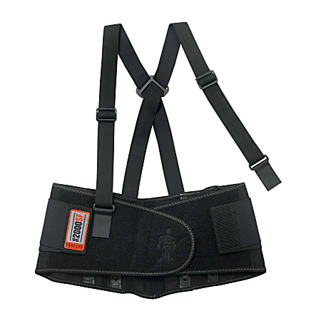 Ergodyne ProFlex® 2000SF Back Support, High Performance, 3X, Black