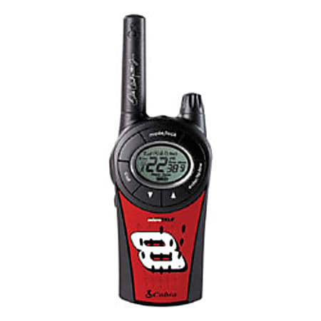 Cobra® Dale Earnhardt Limited Edition GMRS Radios, Black/Red, Set Of 2