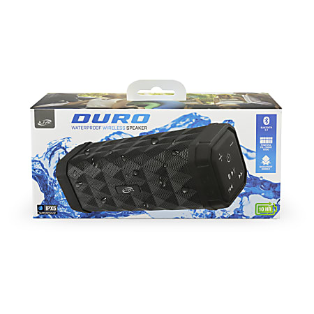 iLive Portable Duro IPX5 Waterproof Bluetooth Speaker, ISBW303B