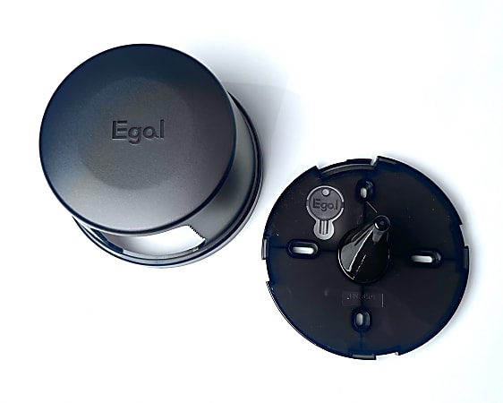Egal Plastic Dispensers, 3-1/2" x 6-3/4", Black, Pack Of 5 Dispensers