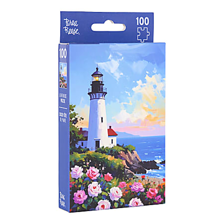 Brea Reese 100 Piece Mini Puzzle Lighthouse 5 x 7 Total Qty 1 - Office ...