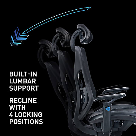 RS Gaming Eonix Ergonomic MeshVegan Leather High Back Active Chair