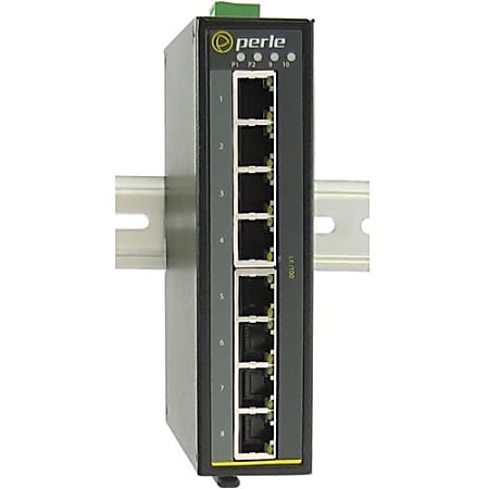 Perle IDS-108F-DS1SC40U - Industrial Ethernet Switch - 10