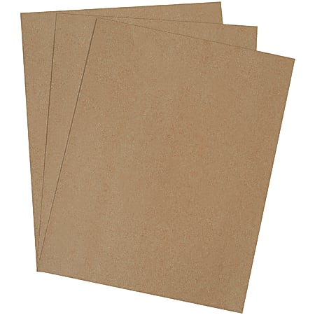 Office Depot® Brand Chipboard Pads, 18" x 24", 100% Recycled, Kraft, Case Of 190