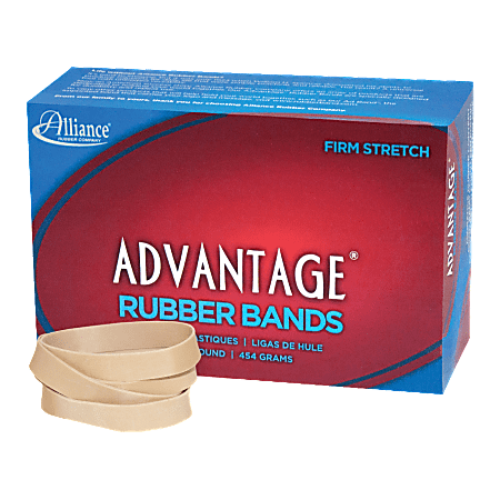Alliance Advantage Rubber Bands Size 84 3 12 x 12 Natural Box Of