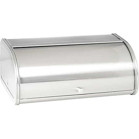 Anchor Hocking Steel Bread Box - Stainless Steel Body