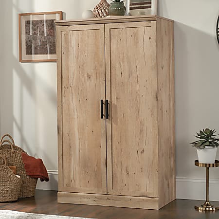 Sauder® Aspen Post 35"W Farmhouse Cottage Storage Cabinet, Prime Oak®