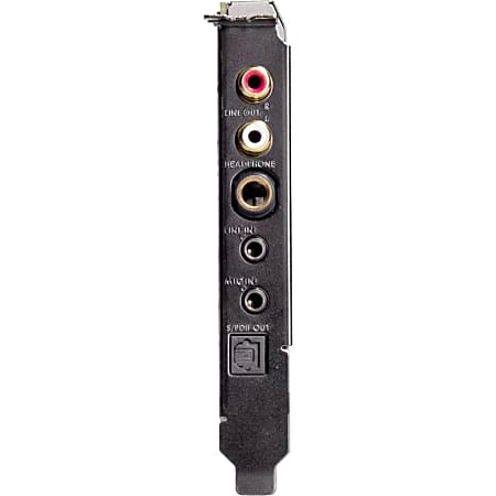 EVGA NU Audio PCIe Audio Card 5.1 Sound Channels Internal XMOS