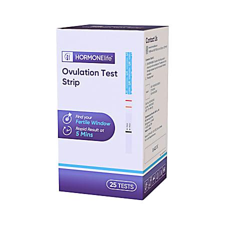 Wondfo HORMONElife™ Ovulation Test Strips, Pack Of 25 Strips