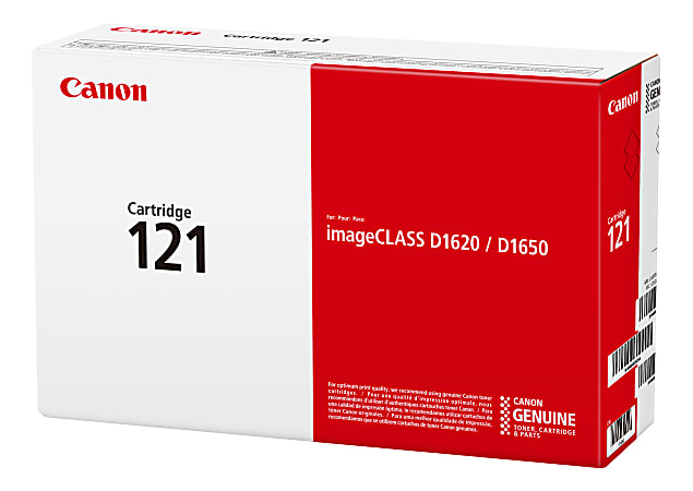 Canon® 121 Black Toner Cartridge, 3252C001