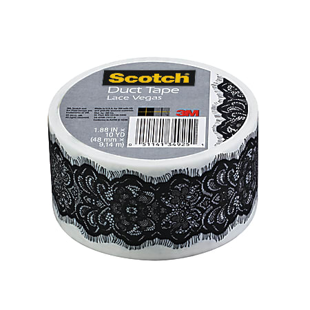 Scotch® Colored Duct Tape, 1 7/8" x 10 Yd., Lace