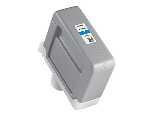 Canon PFI-1300 C - 330 ml - cyan - original - ink tank - for imagePROGRAF PRO-2000, PRO-2100, PRO-4000, PRO-4100, PRO-6000, PRO-6100
