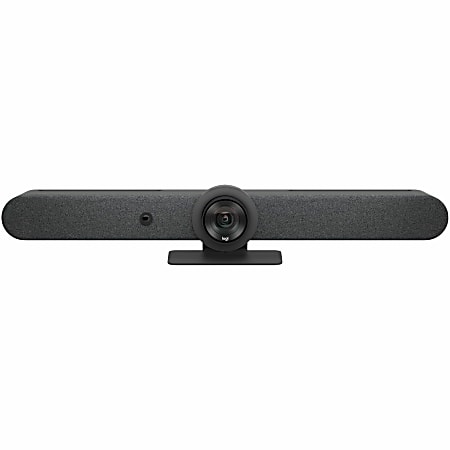 Logitech Rally Bar All-In-One Video Bar for Medium and Large Rooms, Graphite - 3840x 2160 Video - 3x Digital Zoom - 960001308