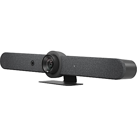 Logitech Video Conferencing Camera - 30 fps - Graphite - USB 3.0 - 3840 x 2160 Video - 3x Digital Zoom - Microphone - Wireless LAN - Network (RJ-45) - Computer, Notebook