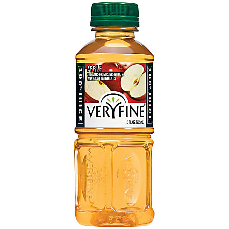 Veryfine® Apple Juice, 10 Oz., Case Of 24