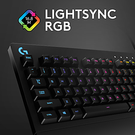 Logitech G213 Prodigy RGB Gaming Keyboard Black 920 008083