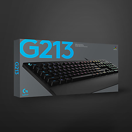Logitech G213 Prodigy Gaming Keyboard with RGB Lighting & Anti-Ghosting