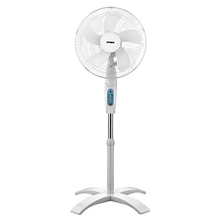 Optimus F-1760 Wave Oscillating Adjustable Stand Fan With