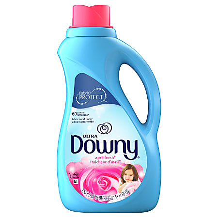 Downy Ultra Liquid Fabric Softener, April Fresh Scent, 51 Oz