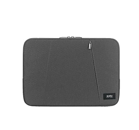 Solo New York Oswald Computer Sleeve For 15.6" Laptops, Gray, SLV1615-10