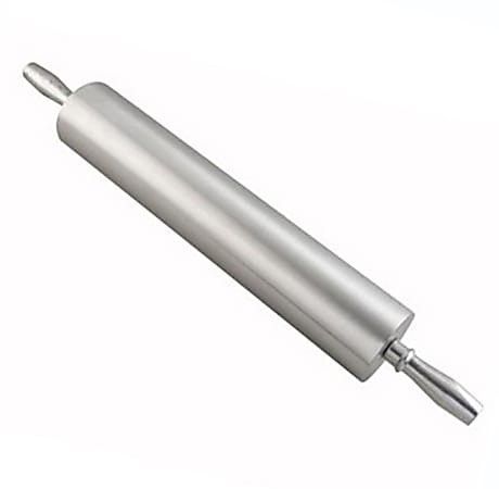 Winco Rolling Pin, 18", Silver