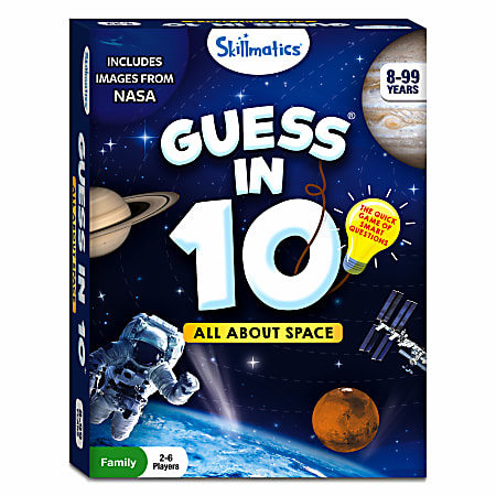 Skillmatics Guess in 10 Space, Grades 4 - 6